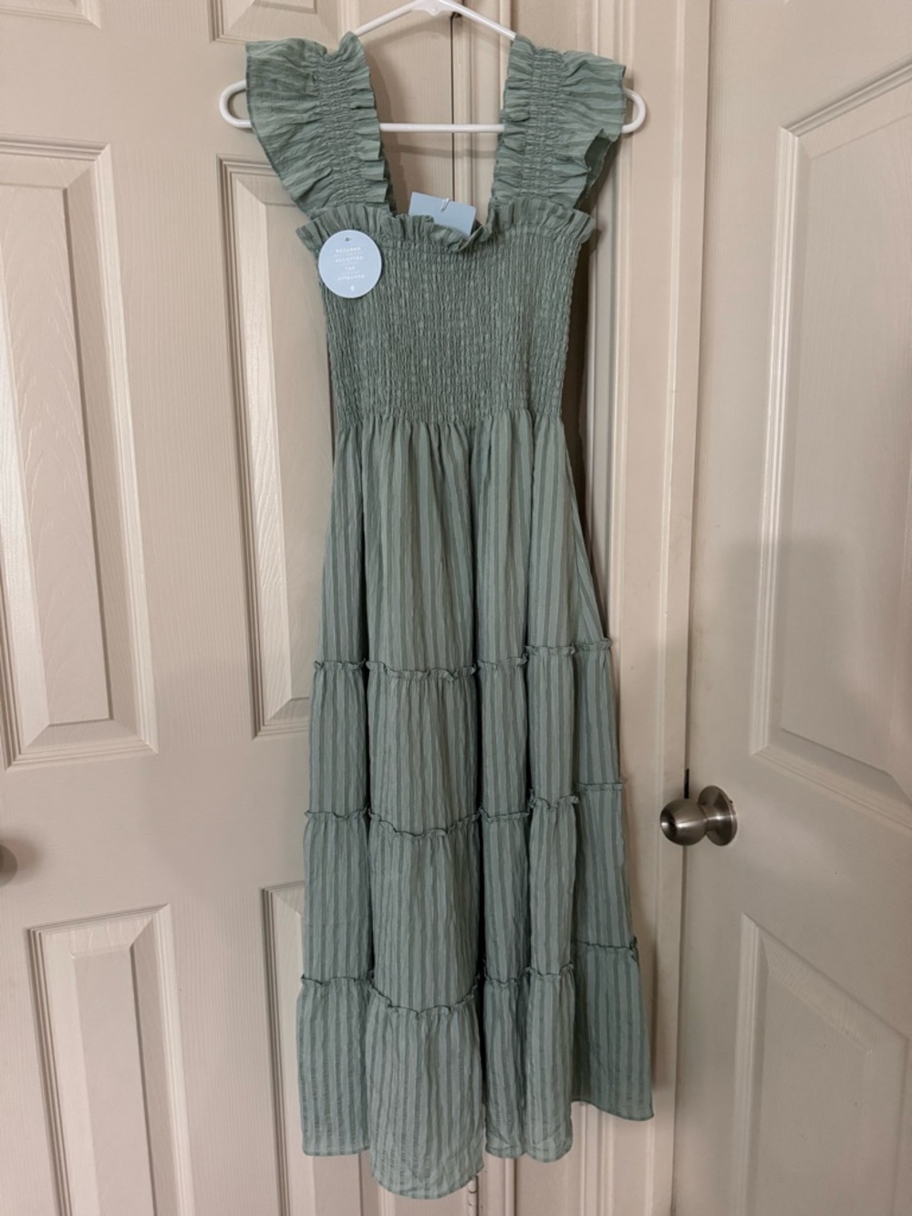 Hill House Home soft green nap dress